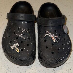 CROCS Kids Star Wars Slippers - Black